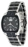 Oniss #ON605-L1 Women's Sappir Black Ceramic Watch with Stainless Steel Trim