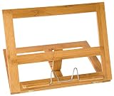 Produkt-Bild: Wedo 2113107 Buchst&auml;nder Holz Bambus braun gro&szlig;e Ausf&uuml;hrung