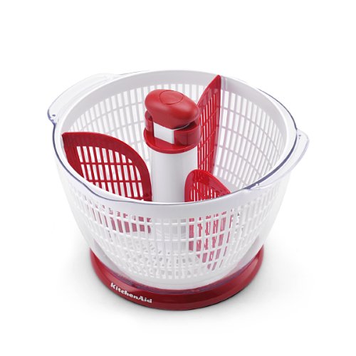 KitchenAid Plastic Salad Spinner (Red) Home Garden Dining Tools