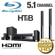 Sony BDVE500W 5.1-Channel High-Definition Blu-ray Disc Player/DVD Disc Home theater System (Black)