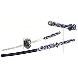 Blue Warrior Katana Sword