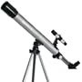 Silver TwinStar AstroMark 50mm 75x Refractor Telescope Kids Pak Bundle