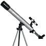 Silver TwinStar AstroMark 50mm 75x Power Refractor Telescope