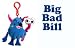 Moshi Monsters Plush - Back Pack Buddy Clip On Big Bad Bill #89