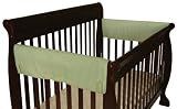 Leachco Easy Teether XL Side Crib Rail Cover, 2 Pack, Sage