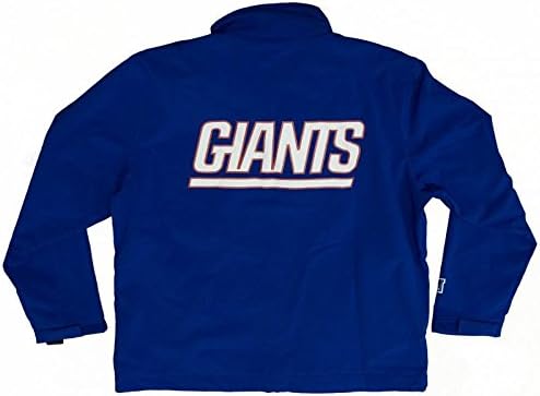 NEW! New York Giants Zip Up All Weather Logo Jacket - NFL - Blue - X-Large