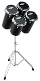 Produkt-Bild: XDrum Octoban-4A Set inkl. St&auml;nder, Schwarz