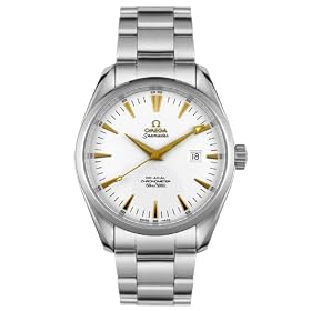 Click here to buy Omega Mens Seamaster Aqua Terra Automatic Chronometer Watch #2502.34.00 by Omega.