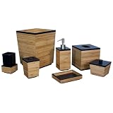 Elite Home Fashions 99026 Tiki 7pc Accessory Set