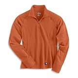 Women's Carhartt Long Sleeve Rugby Shirt ORANGE MED REG