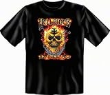 Produkt-Bild: geil bedrucktes Biker & Motorrad T-Shirt " Hell Rider ! "