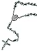 ToTeM Catholic Stainless Steel Rosary Beads 18