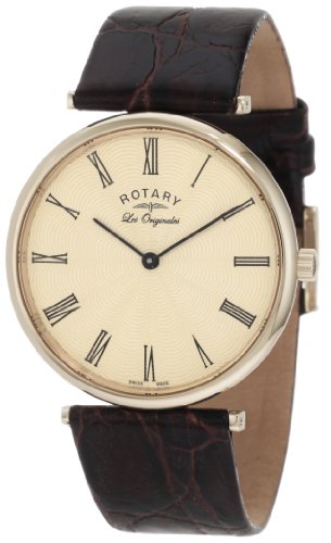 Rotary Herren-Armbanduhr XL Analog Leder GS90002/45 Preisvergleich