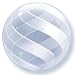 20" Swirls All Around Deco Balloon