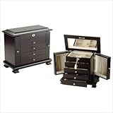 Espresso Wooden Jewelry Box