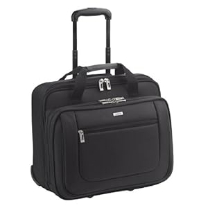 Amazon.com: SOLO Classic Collection Rolling Laptop Portfolio Case Holds Notebook Computer up to 17 inches, Black, PT136-4: Computers & Accessories