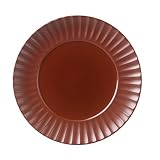Sasaki Dynasty Terracotta Dinner Plate