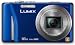 Panasonic Lumix DMC-TZ22EG-A Digitalkamera (14 Megapixel, 16-fach opt. Zoom, 7,5 cm (3 Zoll) Touch LC-Display, GPS, Full HD, 3D, bildstabilisiert) blau