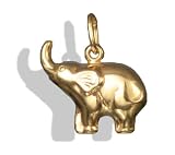 9ct Gold Good Luck Elephant Bracelet Charm