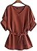 QZUnique Women's Plus-Size Fashional Slim-Fit Blouse