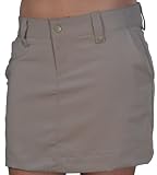 Under Armour Women's UA Core Solid Allseasongear Skort Tan