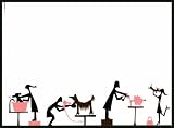Dog Salon Note Cards & Stationery