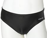  : Reebok Men's Performance Team Solids Brief Swimsuit, Black, 28