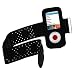 Premium Black Adjustable Wrist Armband Sports Gym Carrying Case Cover for Apple Ipod Nano Chromatic 8GB 16GB 4G 4th Generation