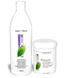 Matrix Biolage Hydra Therapie Hydrating Shampoo (33.8 oz) Conditioning Balm (16.9 oz) Duo
