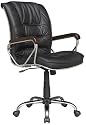 PREMIUM MODERN BLACK LEATHER OFFICE CHAIR