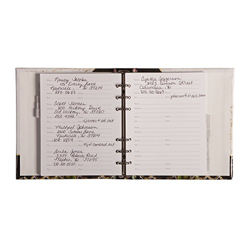 C.R. Gibson Address Book Refill Pages With Tab Index Dividers (Z211