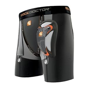 Shock Doctor Mens Ultra Bio Hockey Jock with Ultra Carbon Flex Cup by 
