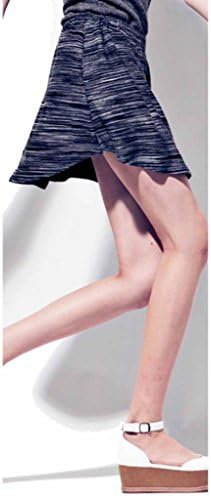 Loup Women's Space Dye Play Skirt Medium Black/White