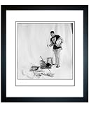 Cassius Clay in Knight's Costume At Recording Studio Photo Shoot, 1963 - Fine Art Print