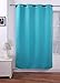 Deconovo Thermal Insulated Blackout Living Room Grommet Top Curtains 52x63 Inch Turquoise