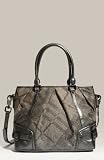 Burberry 'Medium' Shimmer Check Print Hobo Hangbag