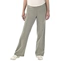 Inner Moves Maternity Yoga Pants- Heather Grey