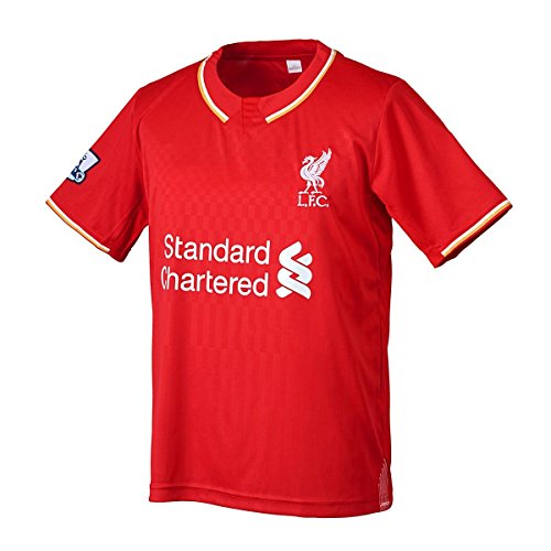 Liverpool F C Red Soccer T Shirts 100 Polyester Football
