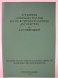 Kit Barker : Cornwall 1947-1948 : recollections of painters and writers
