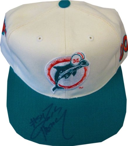 Zach Thomas Autographed/Hand Signed Miami Dolphins Hat