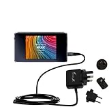International Wall / AC Charger for the iRiver Clix2 U20 - Gomadic Brand w/ TipExchange Technology