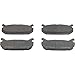 Wagner ThermoQuiet PD584 Ceramic Disc Pad Set, Rear