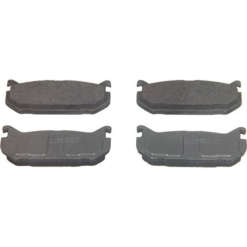 Wagner ThermoQuiet PD584 Ceramic Disc Pad Set, Rear