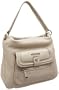 Calvin Klein Textured Leather Hobo,Orchid,one size