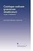 Books : Catalogus codicum graecorum sinaiticorum: Scripsit V. Gardthausen (Latin Edition)