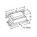 Howard M1/9CFN-120 - 1 Lamp Ballast for 7 or 9 Watt Twin Tube Fluorescent Light Bulbs