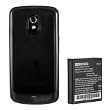 Seidio BACY38SSGNL-BK Innocell 3800mAh Extended Life Battery for Samsung Galaxy Nexus (LTE) – Retail Packaging – Black