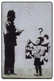 BANKSY FLASHING BOMB GIRL CAR AIR FRESHENER