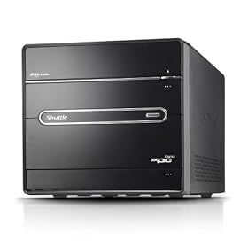 Shuttle Computer SN78SH7 nVidia GeForce 8200 Chipset Socket AM2+ Support AMD Phenom CPU DDR2 Max 4GB 300W Power Supply Barebone (Black)