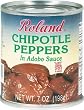 Roland Chipotle Peppers in Adobo Sauce - 7 oz